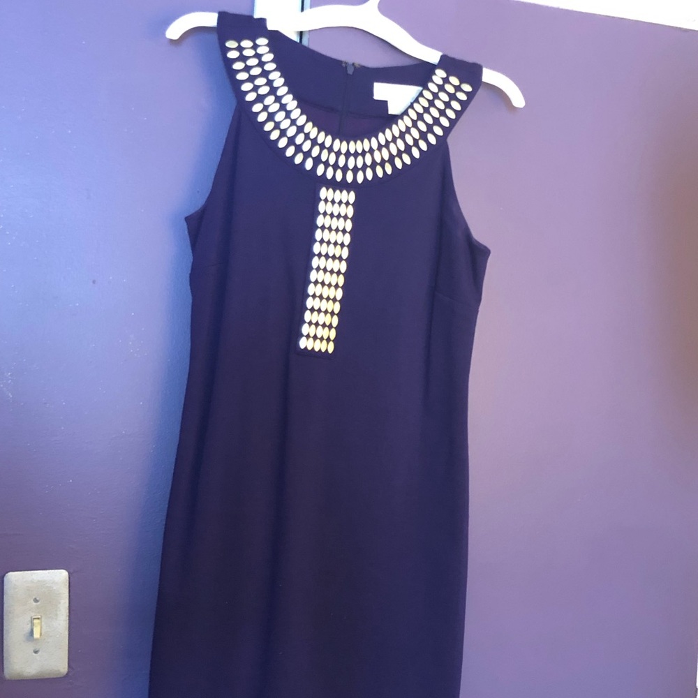 Michael Kors purple dress